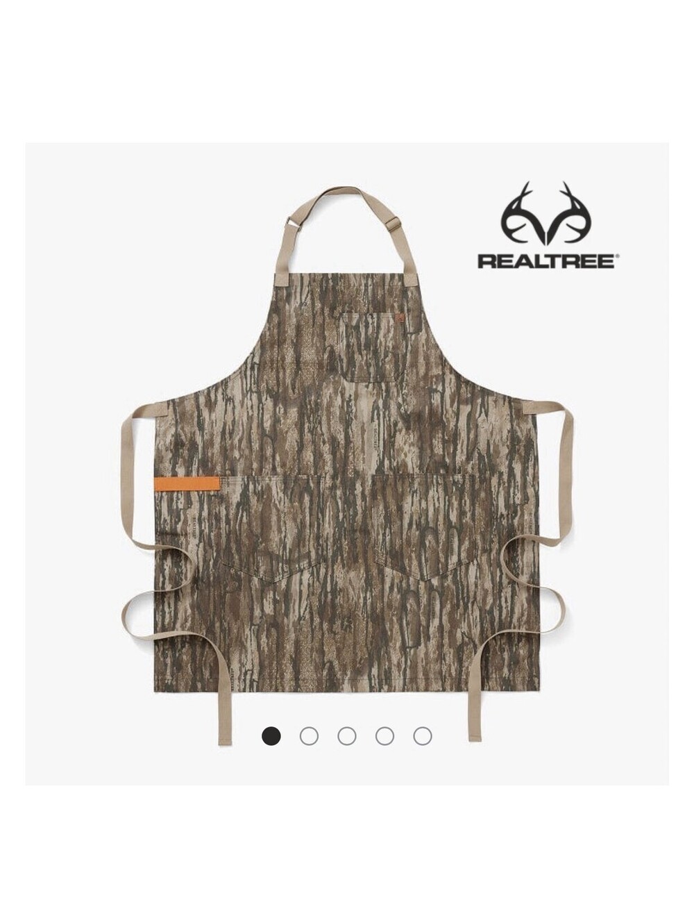 Hedley & Bennett Essential Apron Collabs Real Tree Legacy Camo Mossy Oak New